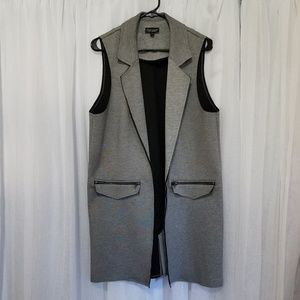 Topshop Sleeveless Coat